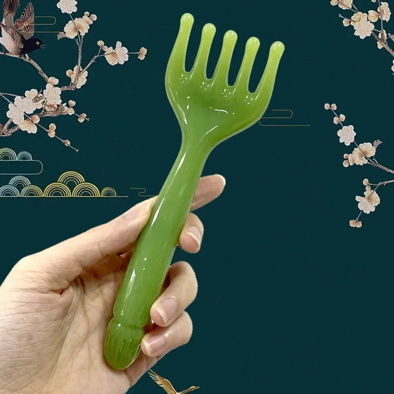 Claw Head Scraping Resin Head Massager